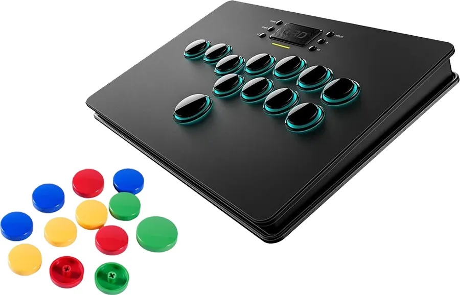 Controle sem fio sem alavanca QRD Maestro S3 e Teclas Multicoloridas