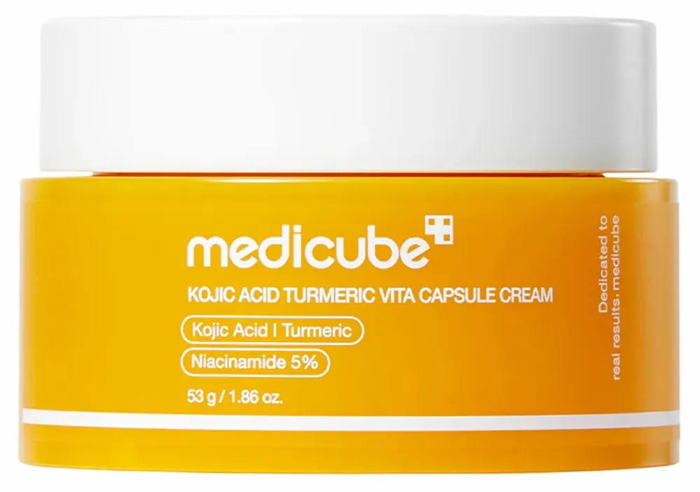 Crema Facial Medicube Kojic Acid Turmeric Niacinamide Capsule - 53g