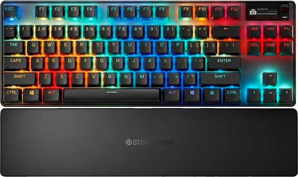 Teclado Sem Fio Gamer SteelSeries Apex Pro TKL 64871 WL Geração 3