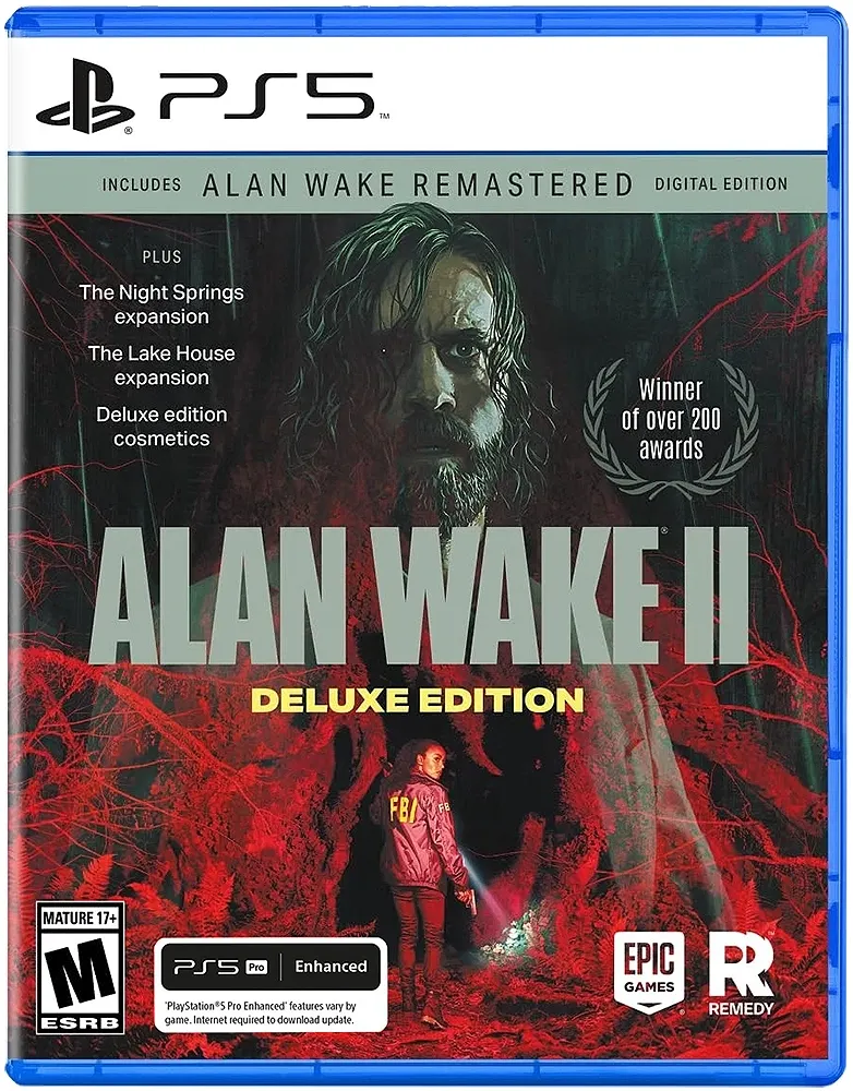 Jogo Alan Wake II Edição Deluxe + Alan Wake Remasterizado Edição Digital - PS5