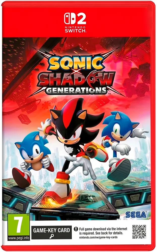 Jogo Sonic X Shadow Generations - Nintendo Switch 2