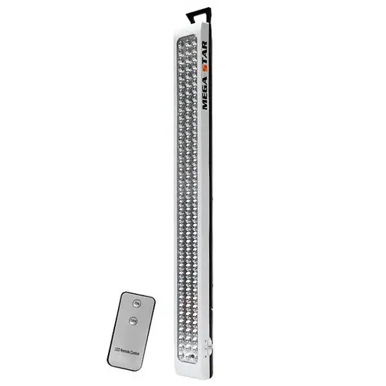 Lâmpada de Emergência Megastar YM120A 7.2 Watts Recarregável Bivolt - Branca
