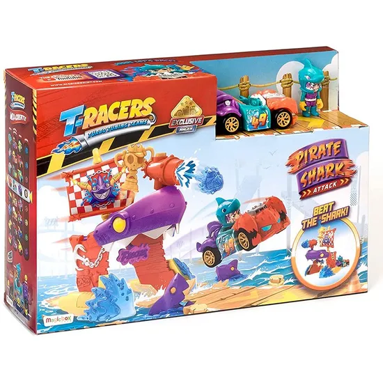 T-Racers S - Playset 1X4 Pirate Shark