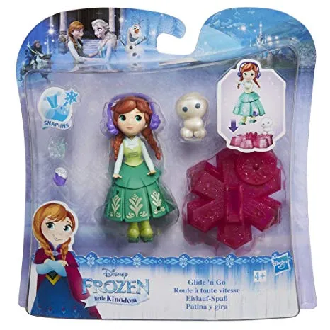 Boneca Frozen Desliza e Gira Anna