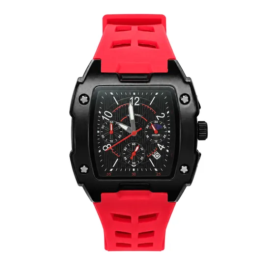 Relógio Masculino Multifunção Hummer WH2-224676 Vermelho