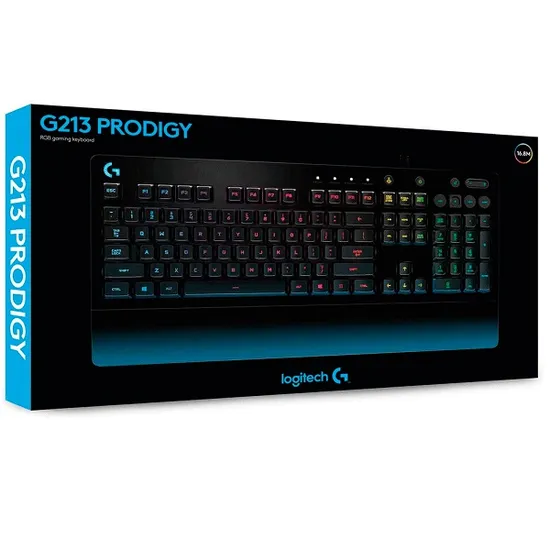Teclado Gamer Logitech USB 2.0 G213 Prodigy 920-008083
