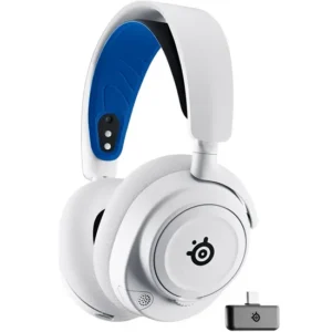 Fone de Ouvido Gamer Steelseries Nova 7P 61745 Sem Fio - Branco