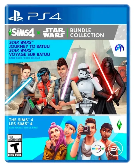 Jogo The Sims 4 + Pacote Star Wars para PS4
