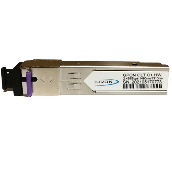 Fibra Óptica SFP Gpon-Olt-Classe C+ 20KM Huawei MA5600-MA5800 OEM SC