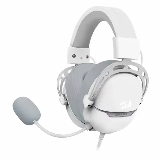 Fone de ouvido Redragon Aurora H376WG USB - Branco