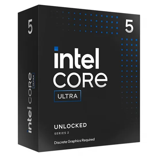 Processador Intel 1851 Ultra Core 5 245KF Caixa 4.2GHZ BX80768245KF