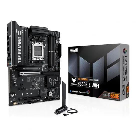 Placa Mãe AMD AM5 Asus B650E-E Tuf Gaming DDR5 Wi-Fi