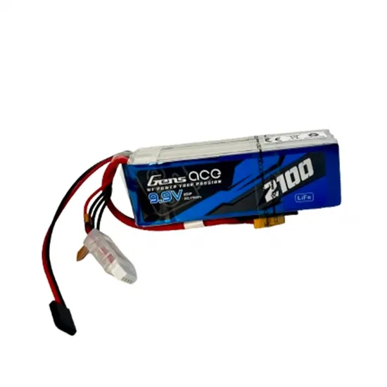Bateria Gens Ace 9,9V 2100MAH 20C Life Futaba/XT60 B-20C-2100-9,9V-3S1P