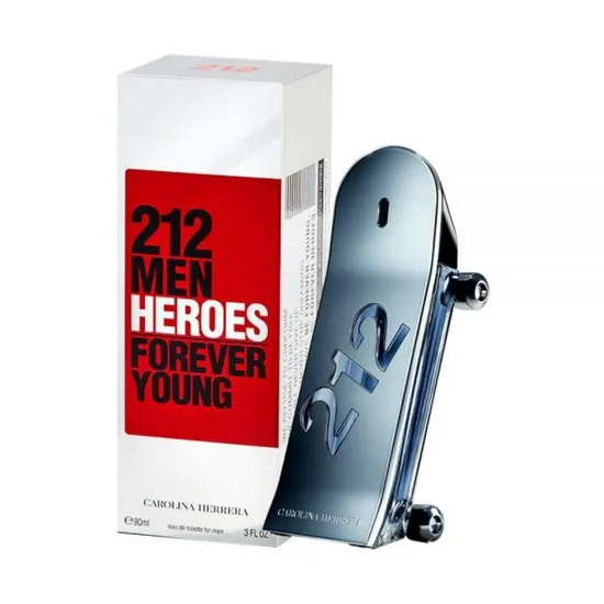 Perfume Carolina Herrera 212 Heroes Edt Masculino 90 ML