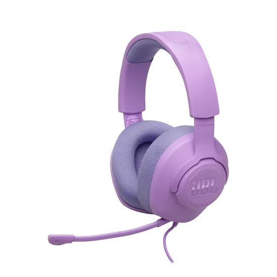 Fone de Ouvido Headset JBL Quantum 100 M2 - com Fio - Driver 40MM - Lilás