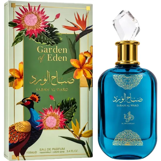 Perfume Al Wataniah Sabah Al Ward Jardim do Éden - Eau de Parfum - Feminino - 100ML