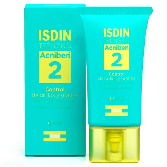 Creme Hidratante Facial Isdin Acniben 2 Shine & Pimples Control de 40 ML