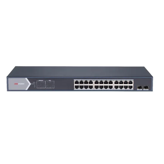 Switch Hub Hikvision 24 Portas 10/100/1000Mbps PoE DS-3E0526P-e/M