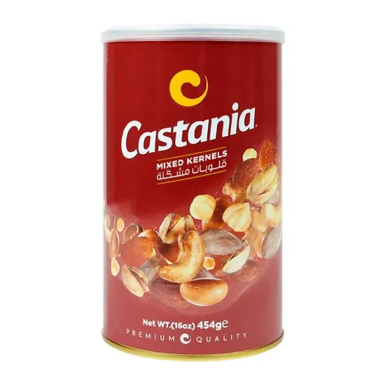 Lata de Grãos Misturados Castania 450G