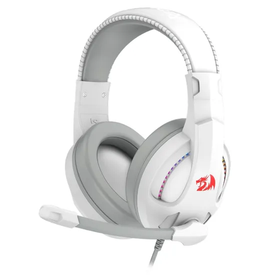 Fone de ouvido Redragon Cronus H211W-RGB - Branco