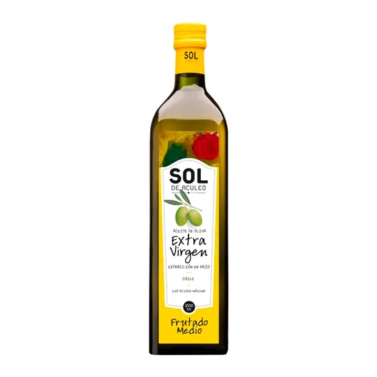 Garrafa de Azeite de Oliva Extra Virgem Sol de Aculeo 1 L