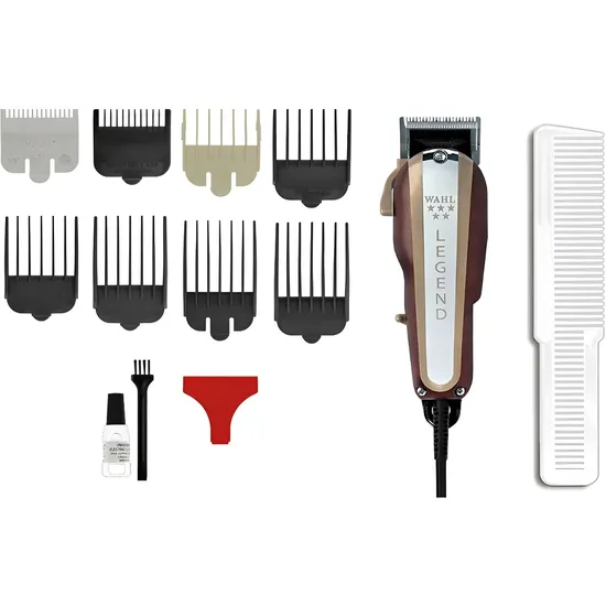 Cortador de Cabelo Wahl Legend 5 Star 08147-408 110V - Marrom/Branco
