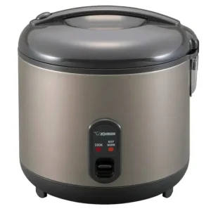 Panela Elétrica de Arroz Zojirushi NS-RPC18HM Automática 1.8L 110V - Cinza Metálico