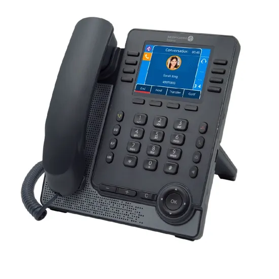 Telefone IP M7 8 Linhas Sip USB BTH Gigabit Alcatel-Lucent