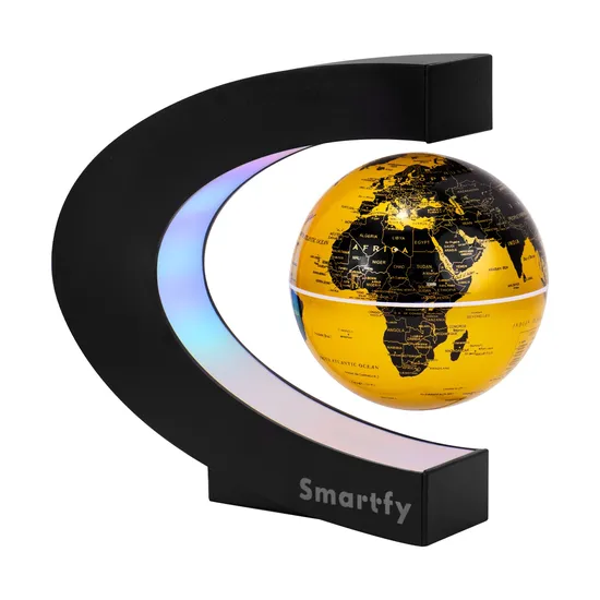 Globo de Levitação Smartfy GB02G - 10,6CM - com LED - Bivolt - Dourado