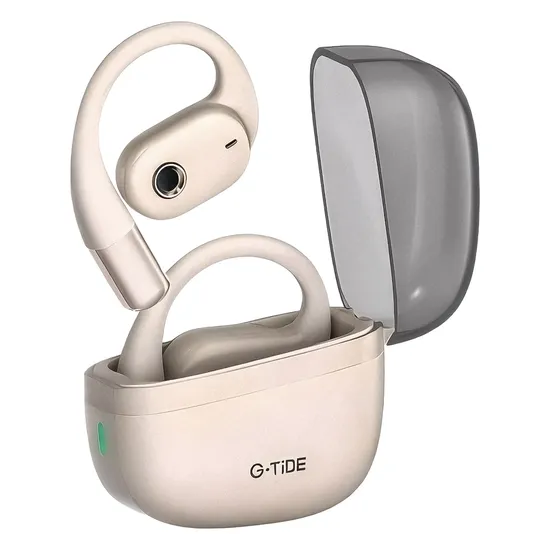 Fone de Ouvido G-Tide OWS8 Sem Fio - Bege