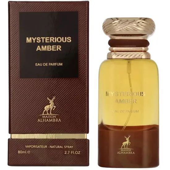 Perfume Maison Alhambra Âmbar Misterioso Eau de Parfum Unissex 80ML