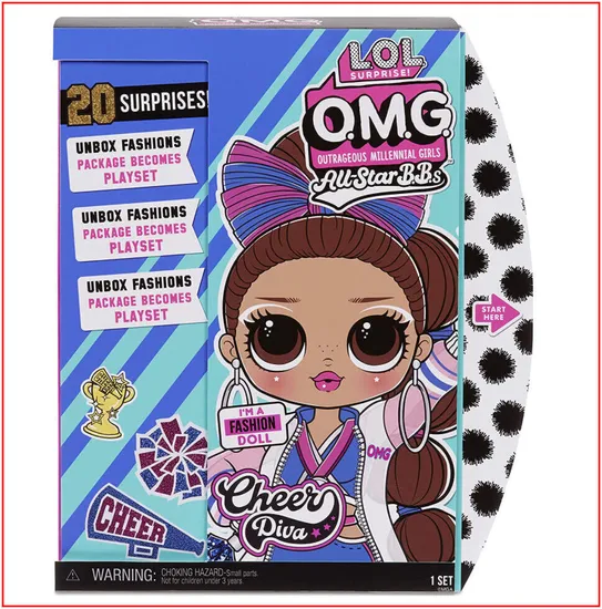 Boneca L.O.L. Surprise Omg All Stars B.BS CH