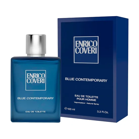 Perfume Enrico Coverni Blue Contemporary - Água de Colônia - Masculino - 100ML