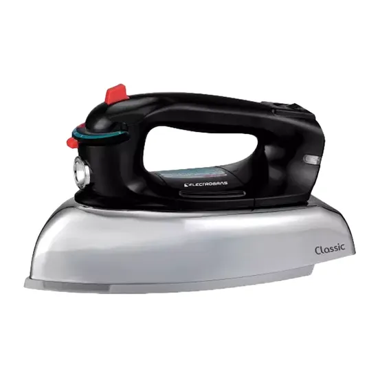 Ferro de Passar Electrobras EBPV-50 - 2000W - A Vapor - 220V 50/60 - Preto
