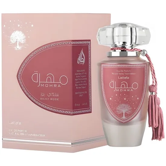 Perfume Feminino Lattafa Mohra Silky Rose Eau de Parfum 100 ML