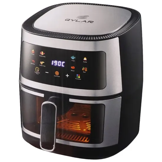 Air Fryer Qylar Big Fryer Ultra Space QY-0206 1600W 110V 5L Preto