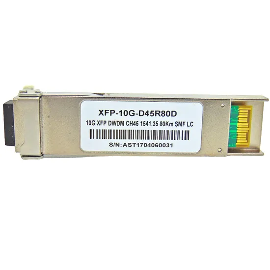 Parafuso M XFP 10G 80KM LC 1541.35 CH45 D46R90 com Mux-Demux Cisco