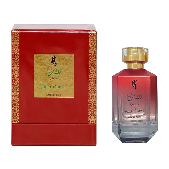 Perfume Kalimat Inta Omri Amber Oud - Eau de Parfum - Unissex - 100ML