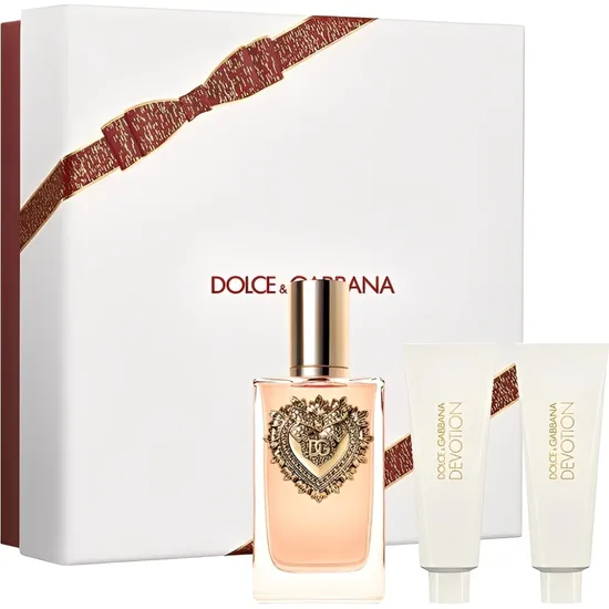 Kit Perfume Dolce&Gabbana Devotion Edp 100ML + Gel de Banho 50ML + Loção Corporal 50ML - Feminino