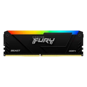 Computador Memória Ram Kingston Fury Beast RGB 32GB DDR4 3600 MHz - KF436C18BB2A/32