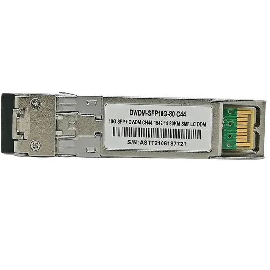 F. M SFP+ 10G 80KM DWDM-SFP10G 1542.14 C44 com Multiplexador-Demultiplexador Cisco