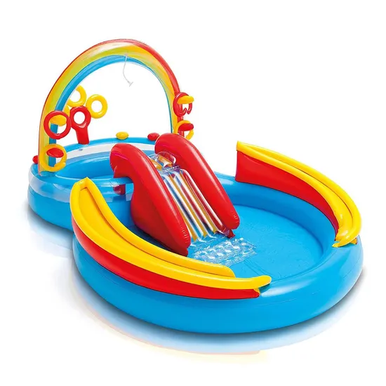 Centro de Jogos Intex 57453 Tobogã Arco-Íris 2,97X1,93X1,35M