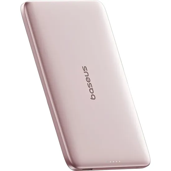 Carregador Portátil Magnético Baseus Picogo AM41 P1007680C453-00 QI2 20 W 5.000 Mah - Rosa