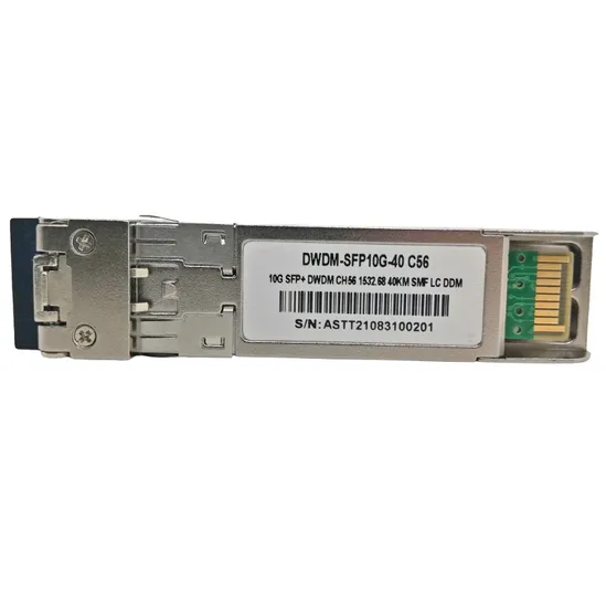 Modulo SFP+ 10G 40KM DWDM-SFP10G 1532.68 C56 com Cisco Mux-Demux
