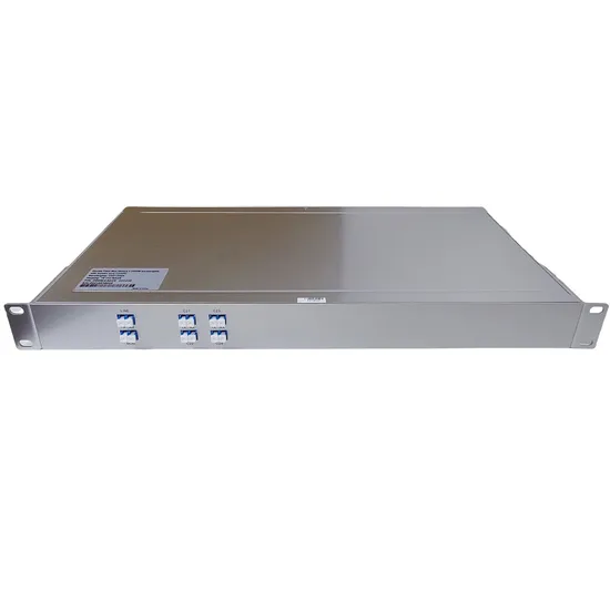 Multiplexador Demultiplexador 100G DWDM 4CH Fibra Dupla C21-C24 LC-Upc Rack P.Mon