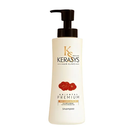 Xampu Kerasys Oriental Premium Red Camellia Oil Ex Volume & Repair - 600ml