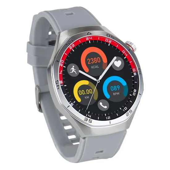 Relógio Inteligente Smartfy WCH06S - Bluetooth - Prata