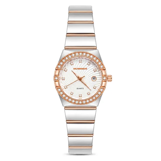 Relógio Feminino Analógico Hummer WH2-224642 Prateado