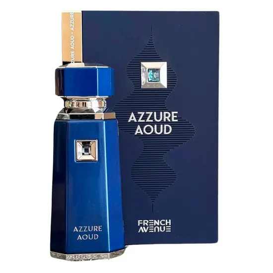 Perfume French Avenue Azzure Aoud Água de Perfume Masculino 100ml