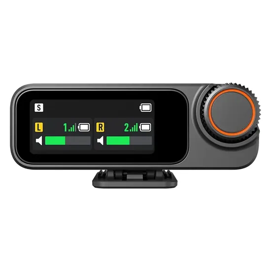 Microfone Lapela Dji Mic 3 Receptor Sem Fio - Preto